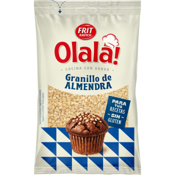 Almendra en grano Frit Ravich sin gluten 80 g.