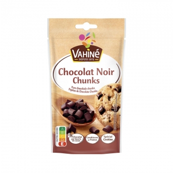 Pepitas de chocolate Chunks Vahiné 100 g.