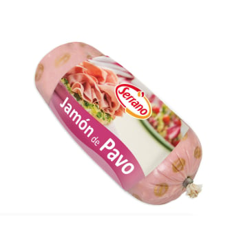 Jamón de pavo en pieza Cárnicas Serrano sin gluten y sin lactosa 400 g