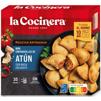 Mini empanadillas de atún Recetas Artesanas La Cocinera 450 g.