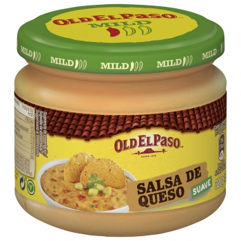 Salsa de queso Old El Paso tarro 320 g.