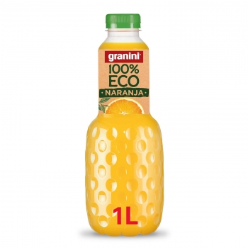 Zumo de naranja Granini ecológico botella 1 l.