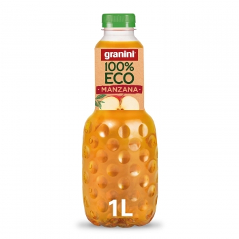 Zumo de manzana Granini ecológico botella 1 l.