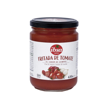 Fritada de tomate del bierzo Ibsa Bierzo sin gluten tarro 430 g.