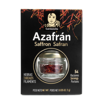 Azafrán en hebras Carmencita 1 g.