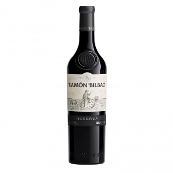 Vino tinto reserva Ramón Bilbao D.O.Ca Rioja 75 cl.
