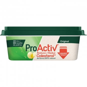 Margarina original ProActiv sin gluten sin lactosa sin aceite de palma 225 g.