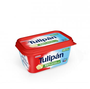 Margarina original Tulipán sin gluten y sin lactosa 400 g.