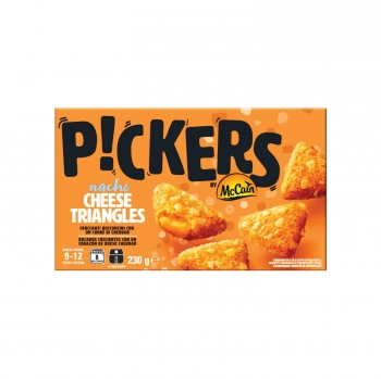 Nachos crujientes cheddar Pickers by McCain 230 g.