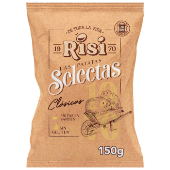 Patatas fritas en sartén Selectas Risi sin gluten 150 g.