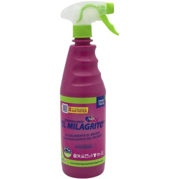 Desengrasante multiusos perfumado El Milagrito spray 750 ml.