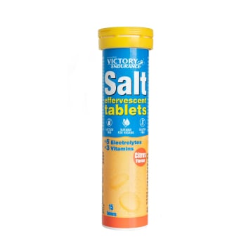 Vitaminas y minerales sabor cítrico en comprimidos efervescentes Victory Endurance sin gluten y sin lactosa 15 ud.