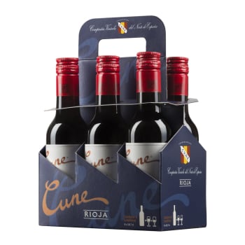 Vino tinto Cune D.O.Ca. Rioja pack de 6 botellas de 18,7 cl. 6 x 18,7 cl