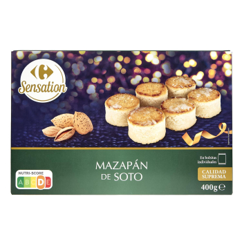 Mazapán de Soto Carrefour Sensation 400 g.