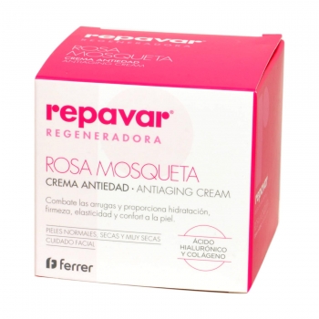 Crema antiedad Regeneradora Rosa Mosqueta Ferrer 50 ml.