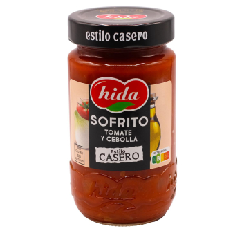 HIDA Sofrito de tomate y cebolla frasco de 350 g