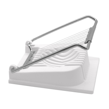 Cortador Huevos FACKELMANN Plástico 11 x 8 cm - Blanco
