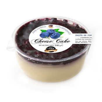 Tarta de queso con arándanos El Nostre 240 g
