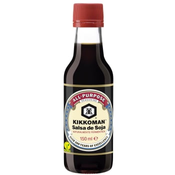Salsa de soja original Kikkoman botella 150 ml.