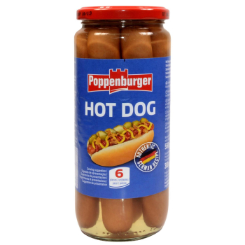 Salchichas estilo americano Poppenburger 300 g.