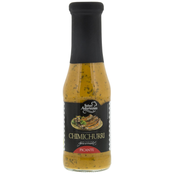 Salsa chimichurri picante Salsas Asturianas sin gluten botella 295 g.
