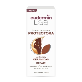 Crema de manos protectora hidratante para piel normal seca Eudermin 75 ml.