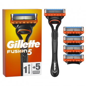 Maquinilla Fusion5 Gillette + Recambio 5 ud.