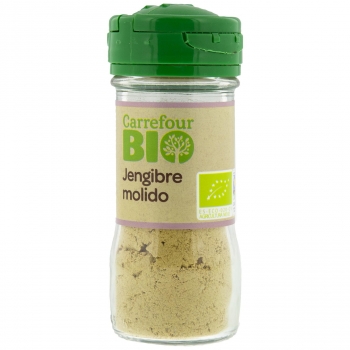 Jengibre molido ecológico Carrefour Bio 25 g.