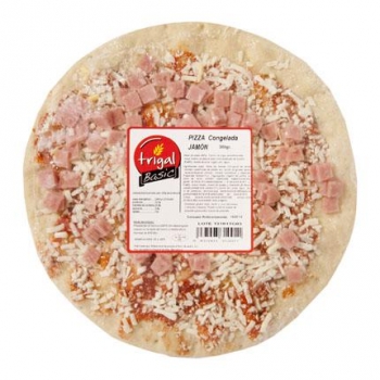 Pizza de jamón Trigal 300 g.
