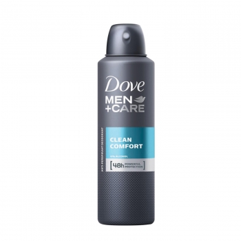 Desodorante en spray antitranspirante 48h Clean Comfort Dove Men+Care 200 ml.