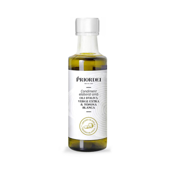 Aceite de oliva virgen extra con trufa blanca Priordei 92 ml.