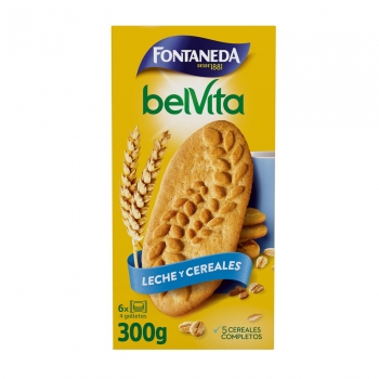 Galletas de cereales con leche Belvita Fontaneda 300 g.