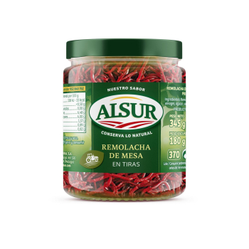 Remolacha rallada Alsur 180 g.