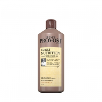 Champú profesional sin silicona sensación natural cabellos secos Expert Nutrition Franck Provost 750 ml.