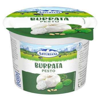 Burrata con pesto Toscanella 150 g.