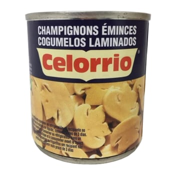 Champiñones laminados Celorrio 105 g.