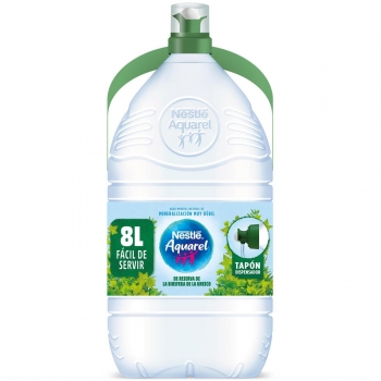 Agua mineral natural Nestlé Aquarel 8 l.