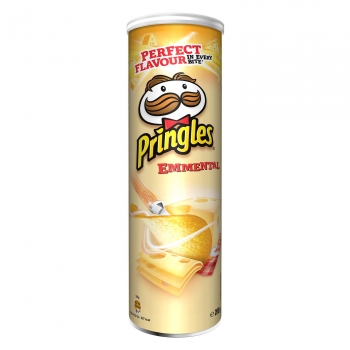 Aperitivo de patata sabor queso emmental Pringles 200 g.