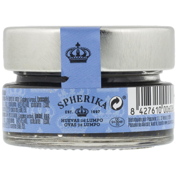Huevas de lumpo negras Spherika 50 g.
