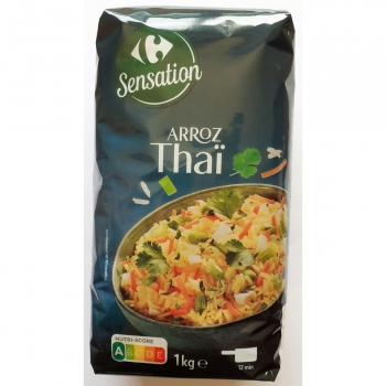 Arroz thaï Sensation Carrefour 1 kg.