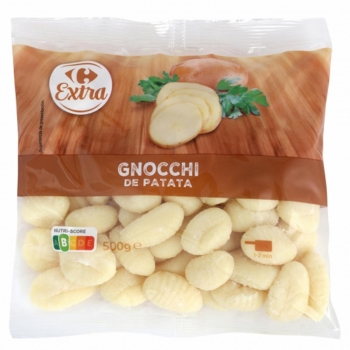 Gnocchi de patata Carrefour Extra 500 g.