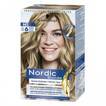 Mechas radiantes M1 Nordic Blonde Schwarzkopf 1 ud.