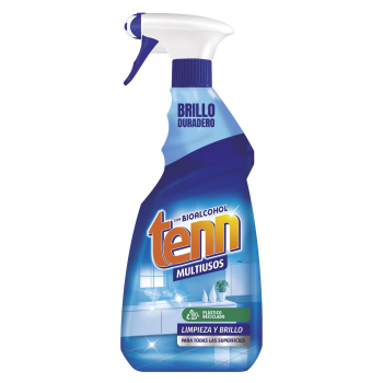Limpiador multiusos con bioalcohol Tenn Multiusos 750 ml.