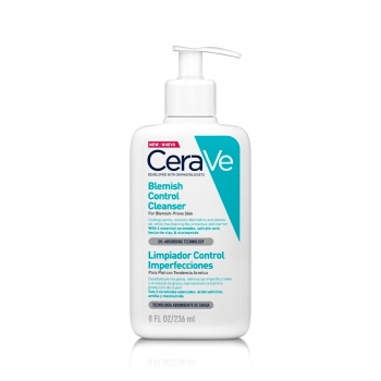 Limpiador control imperfecciones CeraVe 236 ml.