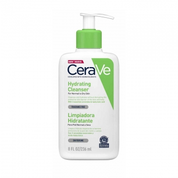 Limpiadora hidratante Cerave 236 ml.