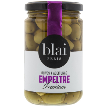 Aceitunas verdes empeltre Blai 160 g.