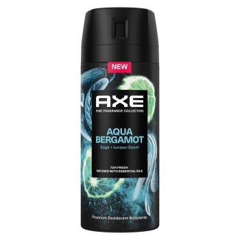 Desodorante en spray Aqua Bergamot Axe 150 ml.