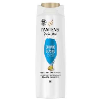 Champú cuidado clásico fórmula Pro-V con antioxidantes para cabello normal y mixto Nutri-Plex Pantene 675 ml.