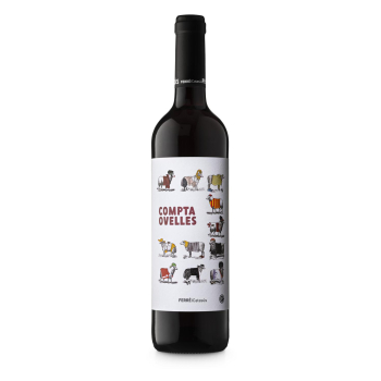 Vino tinto Compta Ovelles D.O. Penedés 75 cl.