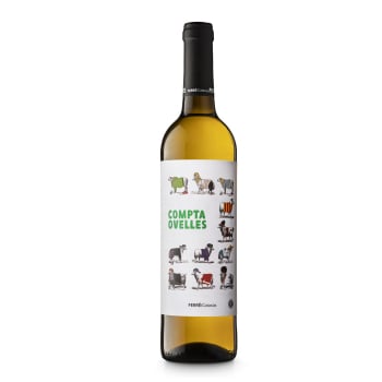 Vino blanco Compta Ovelles D.O.Penedes 75 cl.